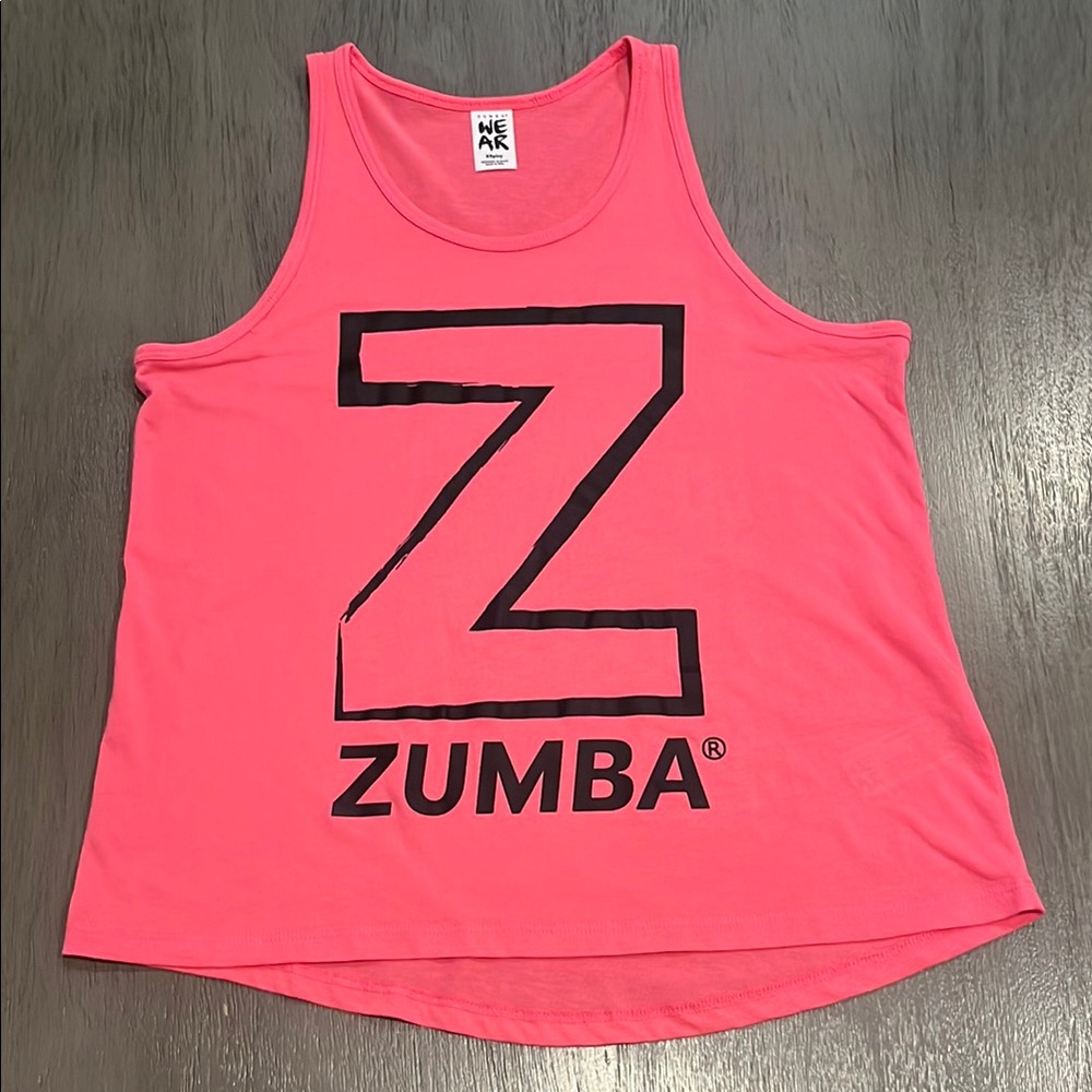 Zumba Fitness Pink Tank Top